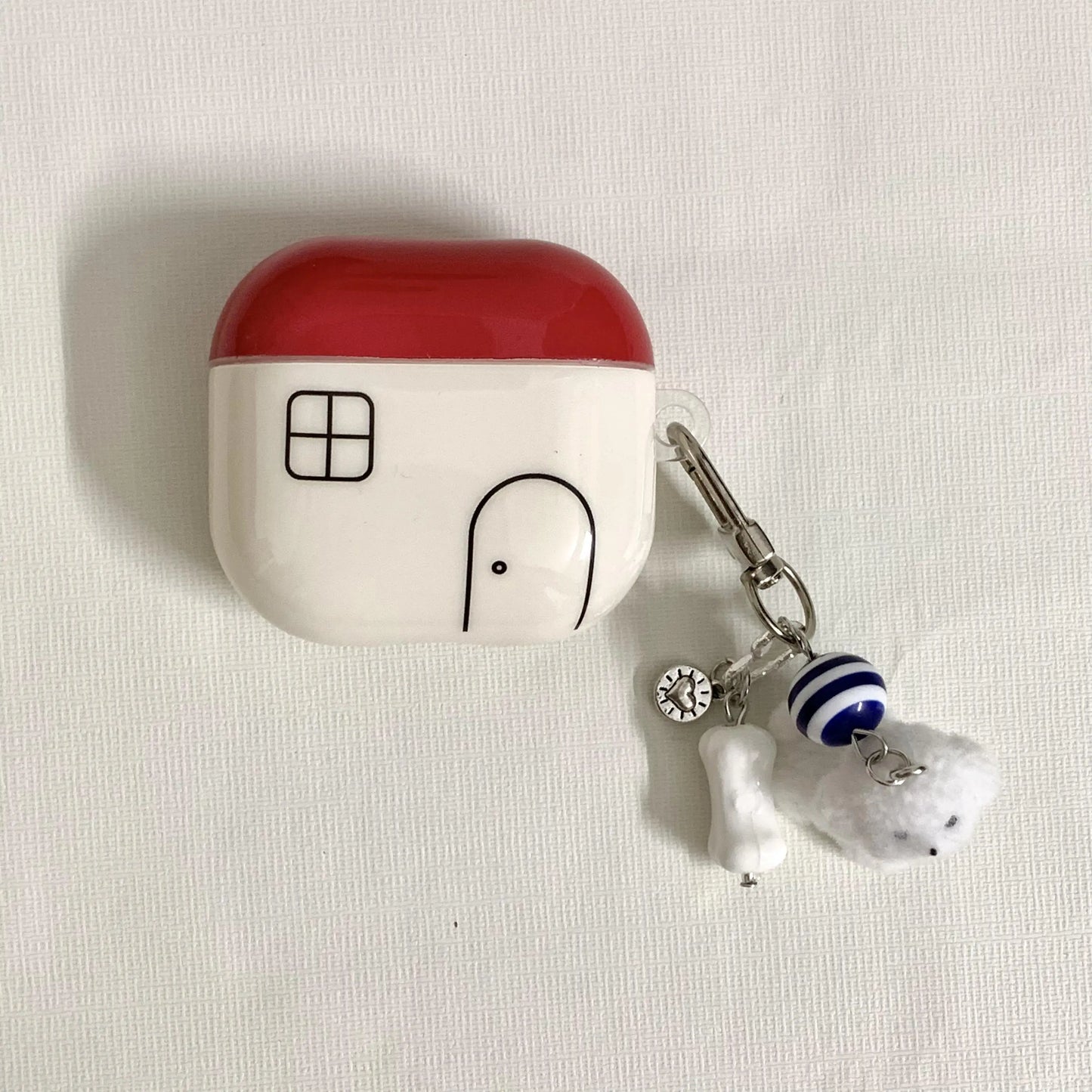 Cute House Pattern AirPods Case – Fits All AirPods Models