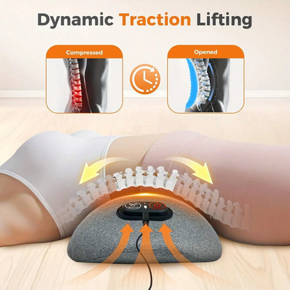 3-in-1 Back & Neck Massager Pillow with Heat & Air Compression