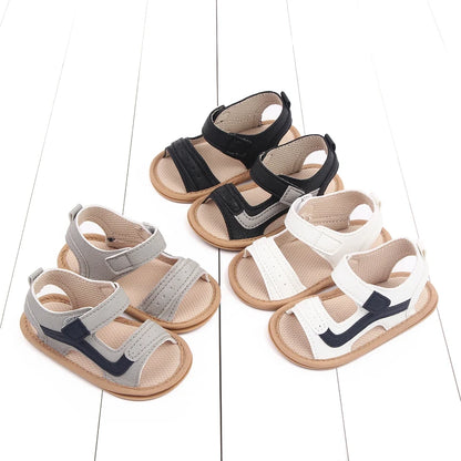 Baby Summer Sandals – Anti-Slip Soft Sole for Boys & Girls 0–18 Months