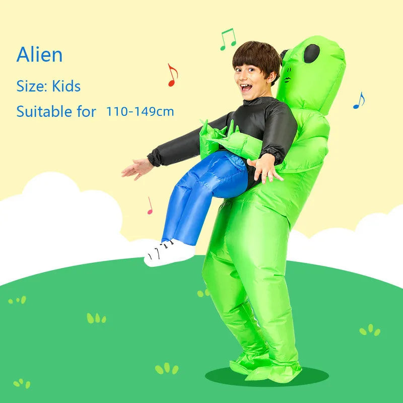 Alien Inflatable Costume for Kids & Adults – Halloween & Party