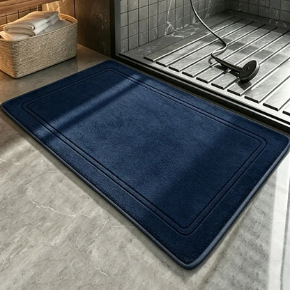 Soft Bathroom Rug – Quick Dry, Non-Slip Bath Mat