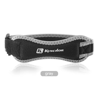 Patella Knee Strap Adjustable Silicone Tendon Support Band for Running Sports