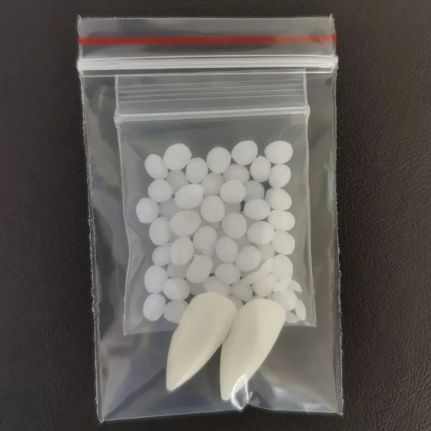 Vampire Fangs Halloween Costume Teeth with Adhesive Glue