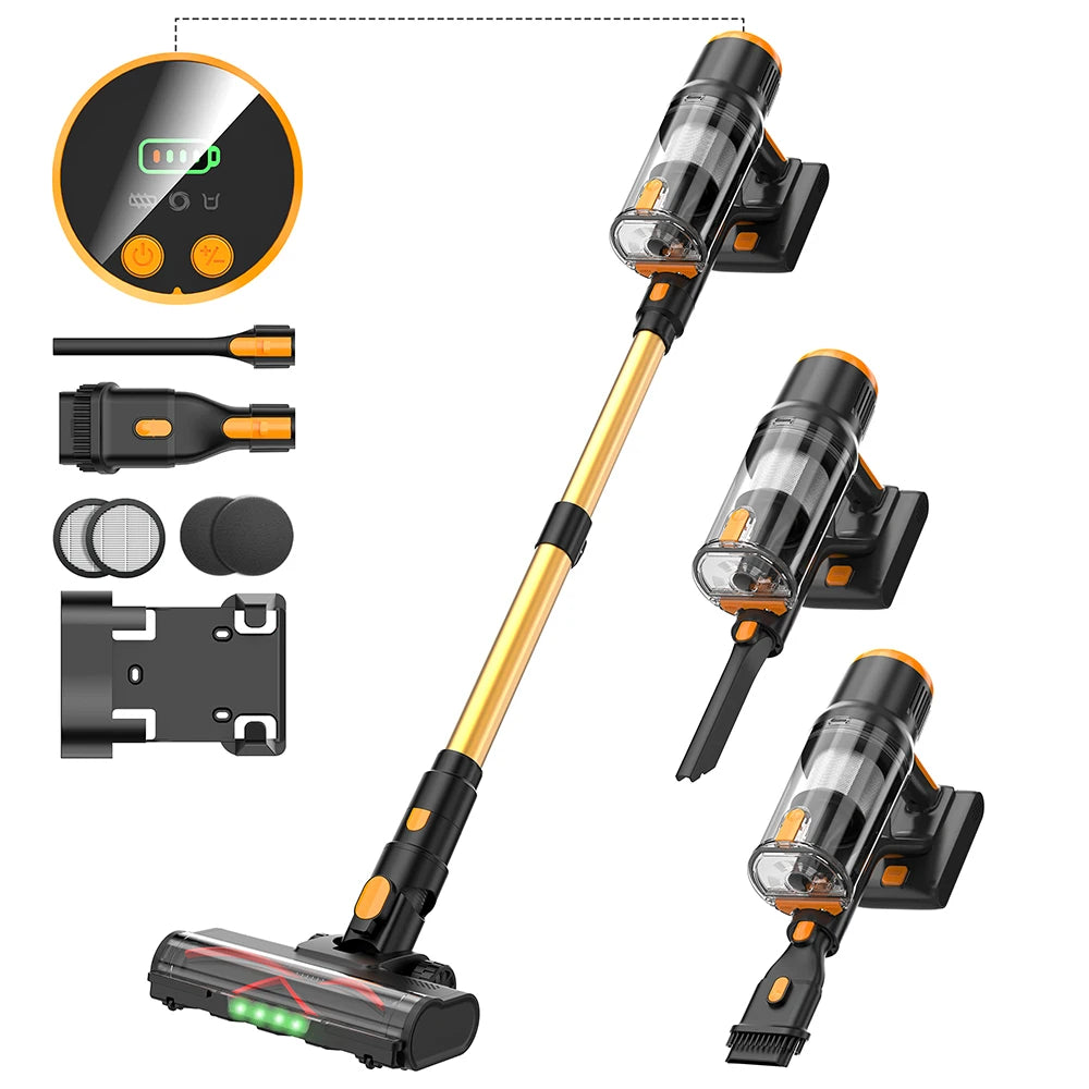 Blossom DSV112A Cordless Stick Vacuum Cleaner 550W 45000Pa Brushless Motor