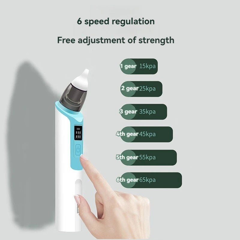 Electric Baby Nasal Aspirator – Rechargeable Nose Suction Tool