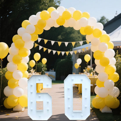 Light-Up Marquee Number 0-9 | 28.7" LED Party Decoration