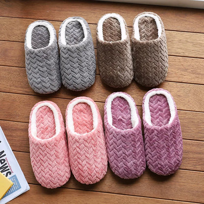 Fluffy Home Slippers – Unisex Soft Anti-Slip Indoor Slides
