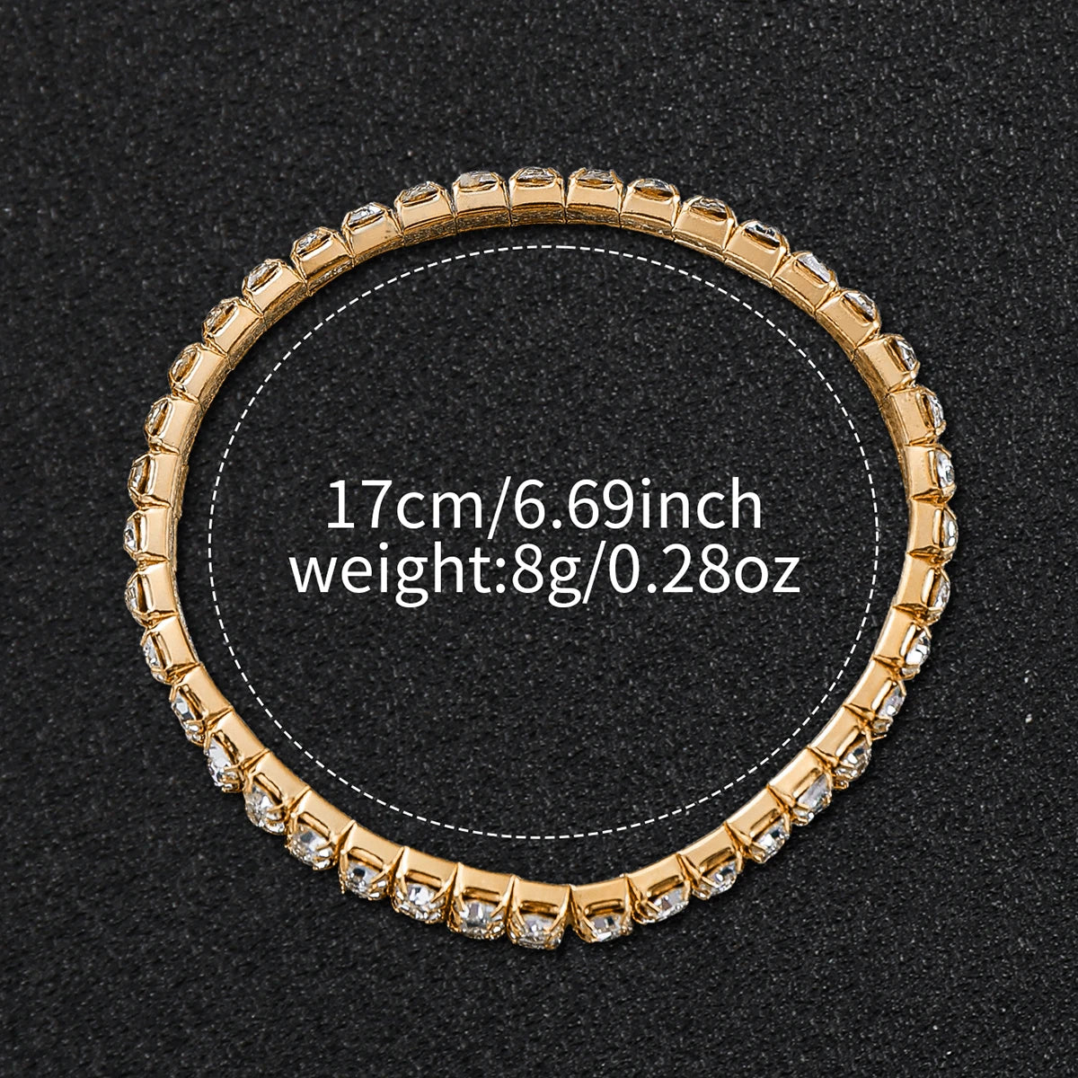 Diamond Women's Watch & Bracelet Set – Luxury Quartz
