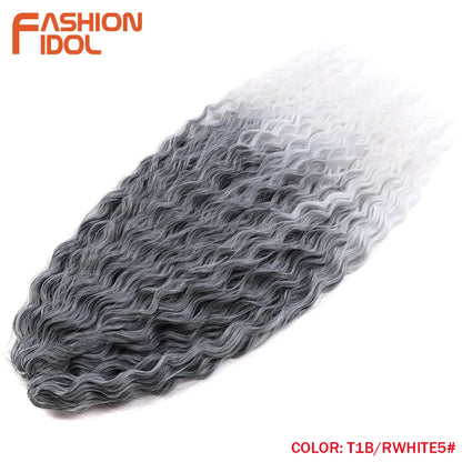 Water Wave Crochet Braiding Hair – Ariel Curl 22 Inch