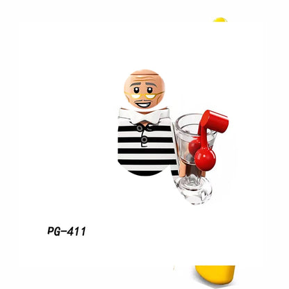 Mini Building Blocks Character Model Set – 3D DIY Minifigure Toy
