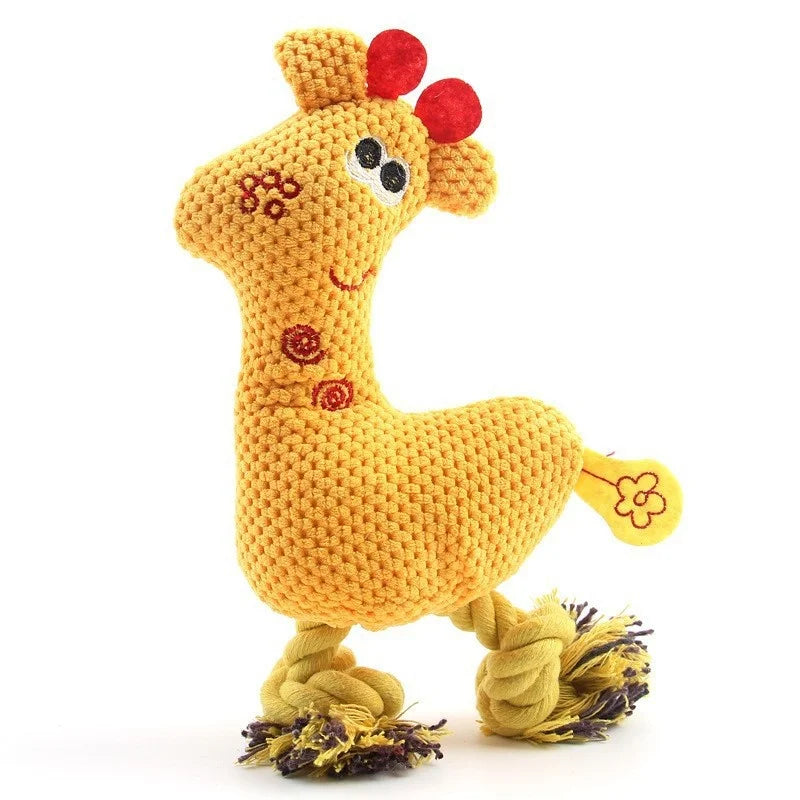 Interactive Squeaky Chew Toy for Puppies and Kittens