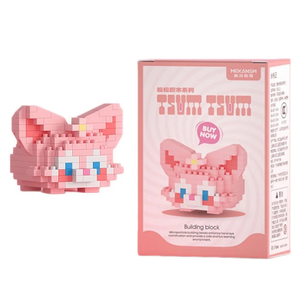 Mini Building Blocks Cartoon Character Figure – Tsum Tsum Style