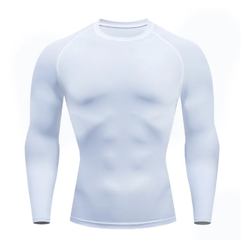 Men's Compression Long Sleeve Shirt – Quick-Dry Athletic Top