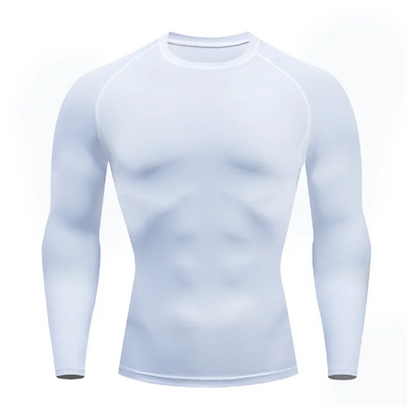 Men's Compression Long Sleeve Shirt – Quick-Dry Athletic Top