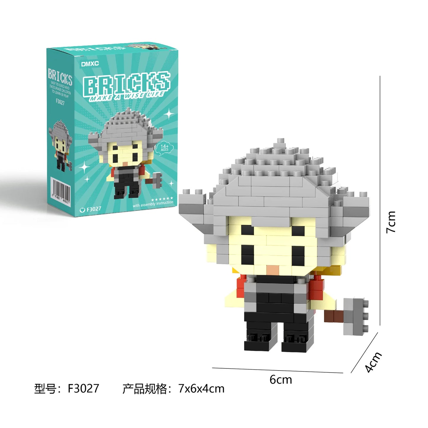Superhero Mini Building Blocks Figure – Marvel Character Brick Toy