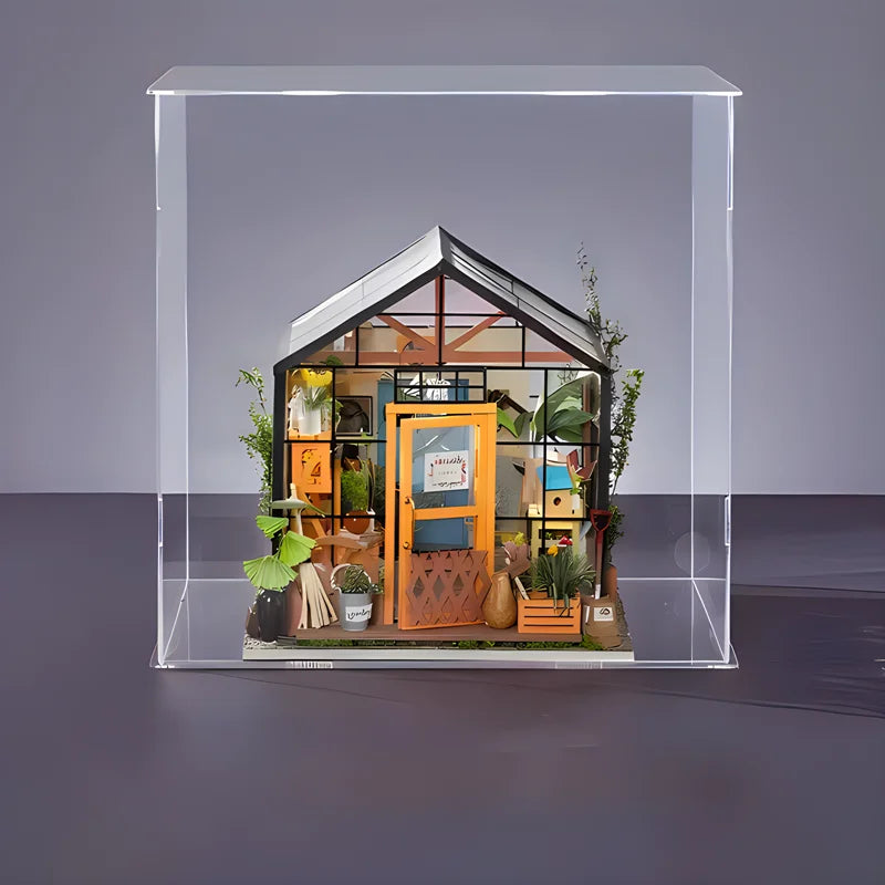 Clear Acrylic Display Box – Dustproof Protection Case