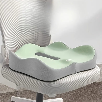 Memory Foam Seat Cushion – 3-Zone Ergonomic Posture Support