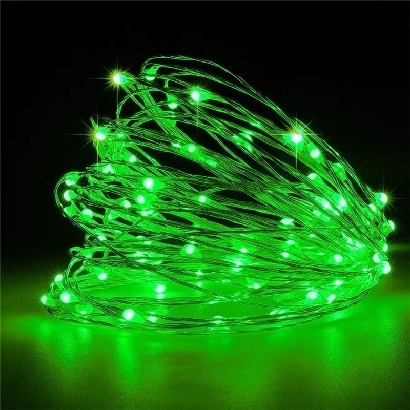 LED Fairy String Lights – Waterproof Copper Wire for Christmas, Wedding & Party