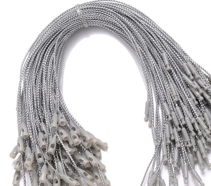 Christmas Ornament Hanging Strings 100pcs – 20cm Polyester Cord Loops