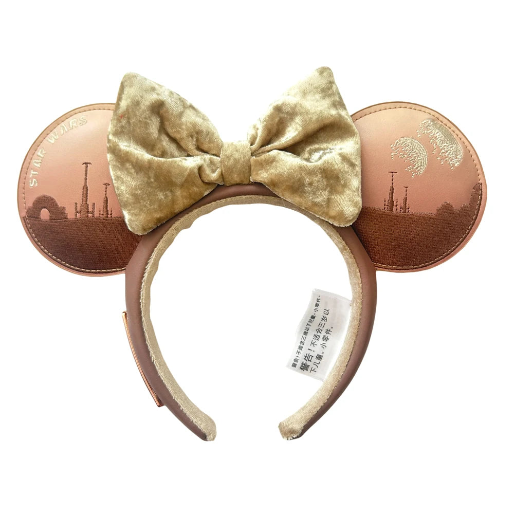 Disney Minnie Mouse Ears Headband – Sequin Bow Princess & Villain Styles