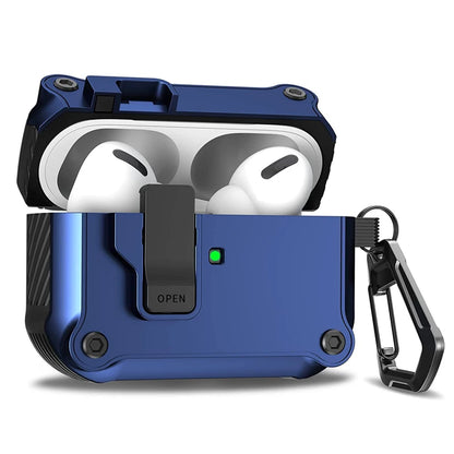 AirPods Pro 3 Case with Security Lock & Carabiner Hook