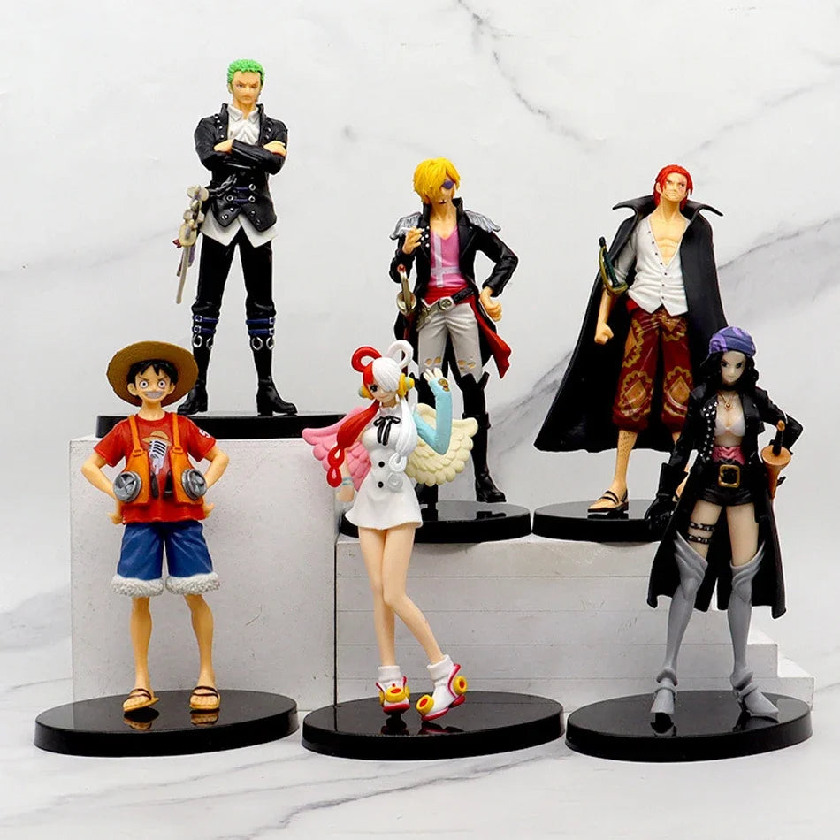 One Piece Film Red Action Figures – Luffy, Zoro, Nami & More