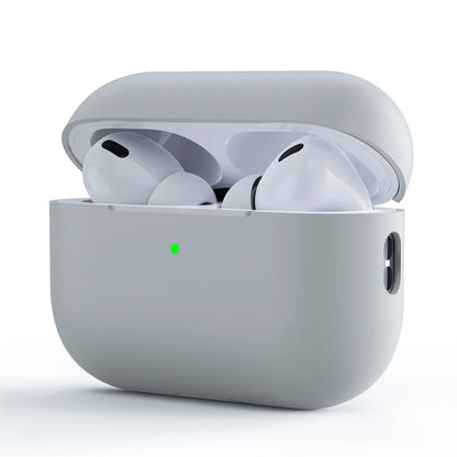 Ultra-Thin Silicone AirPods Case – Slim Matte Protective Cover
