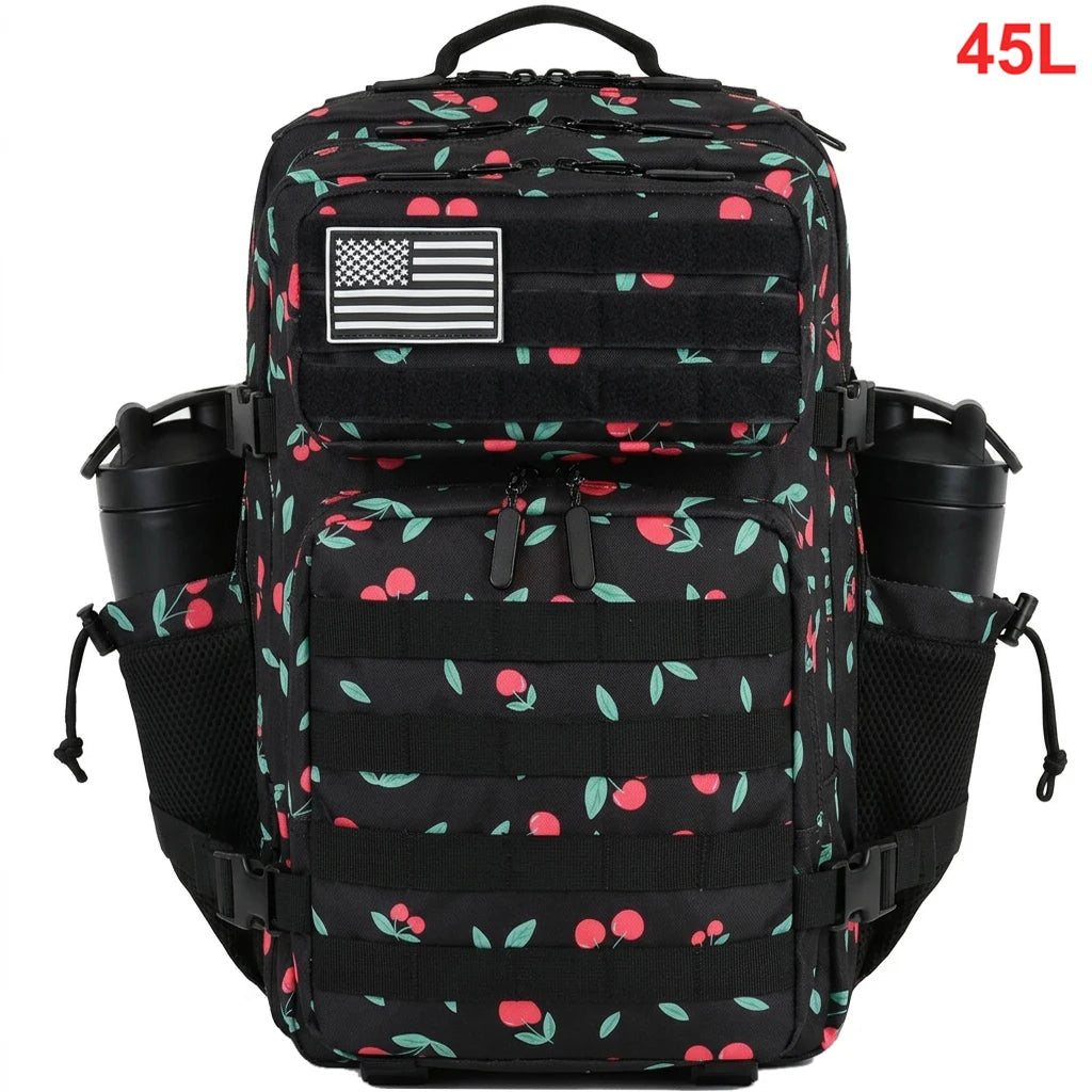 45L Tactical Backpack – Waterproof Military Hiking Bag
