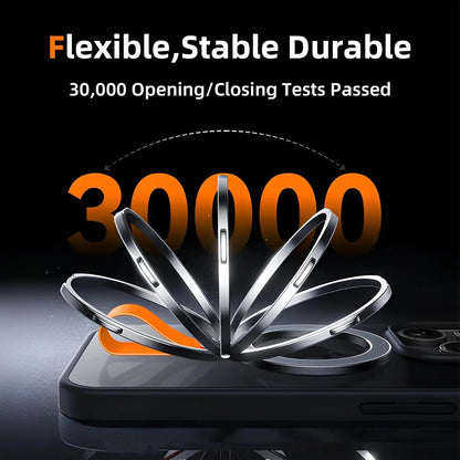 Magnetic Phone Ring Holder with 360° Kickstand