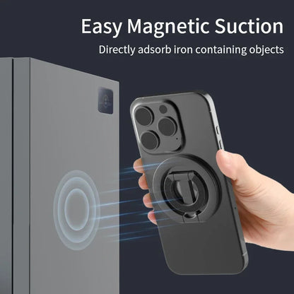 Magnetic Phone Ring Holder – MagSafe Foldable Stand & Grip