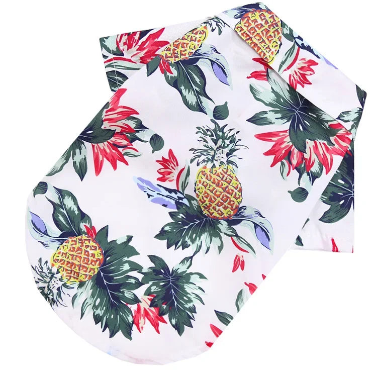 Hawaiian Dog Shirt – Tropical Beach Shirt for Small & Medium Dogs