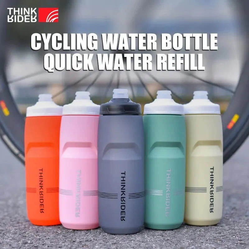 Think Rider 620ML 750ML Large Capacity Cycling Water Bottle