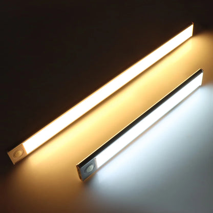 Motion Sensor LED Light Bar – USB Rechargeable, Magnetic Mount