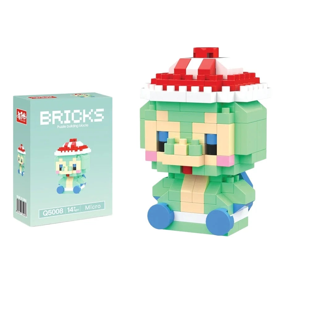 Cartoon Character Mini Building Blocks Set – DIY Brick Figures