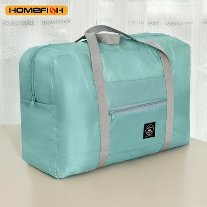 Foldable Travel Duffel Bag Large Capacity Carry-On Luggage Tote