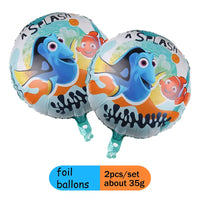 foil balloon 6 -2pcs