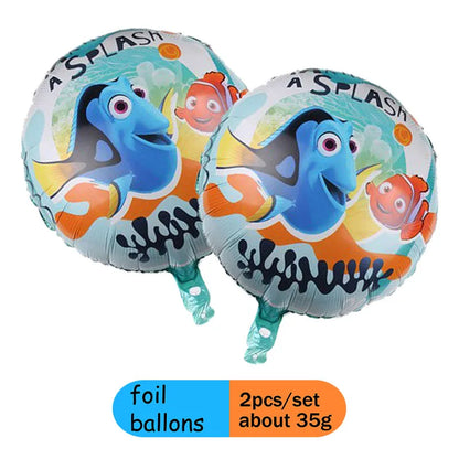 Finding Nemo Party Supplies – Disney Kids Birthday Tableware Decoration Set
