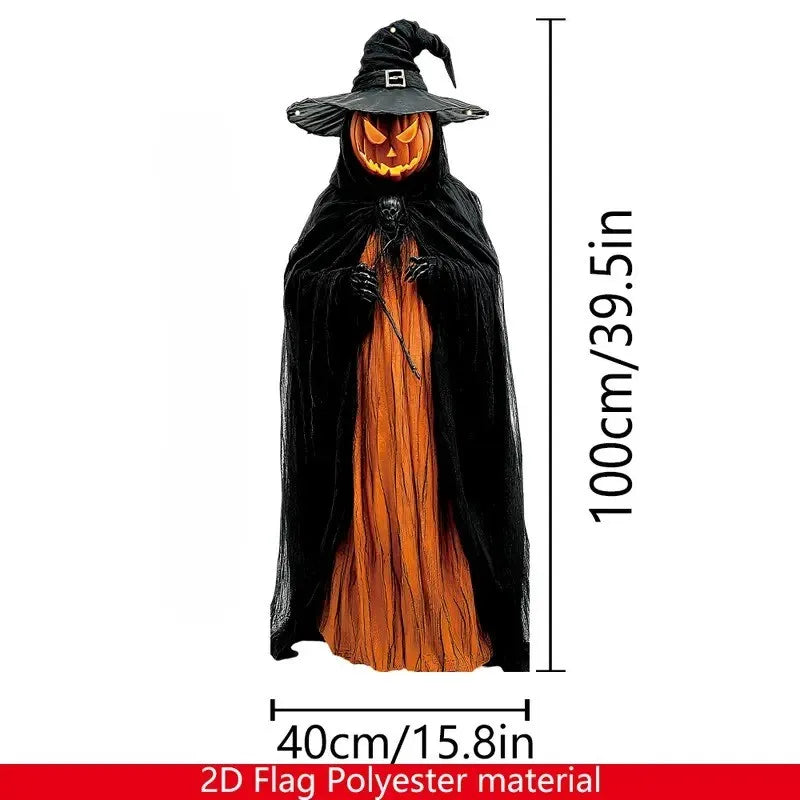 Halloween Hanging Skeleton Grim Reaper Decoration – Indoor & Outdoor Horror Decor