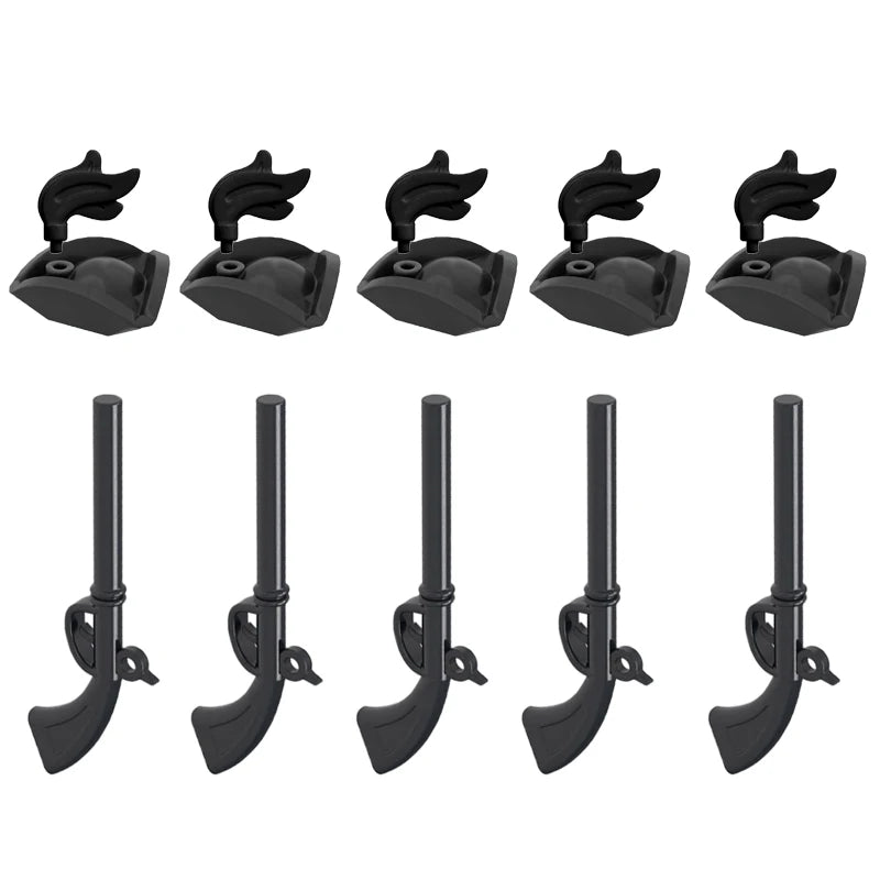 Medieval Military Building Blocks Parts – Castle Knights Weapons Accessories