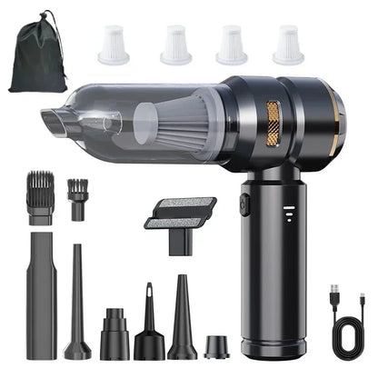 Cordless Handheld Car Vacuum Cleaner with Brushless Motor & HEPA Filter