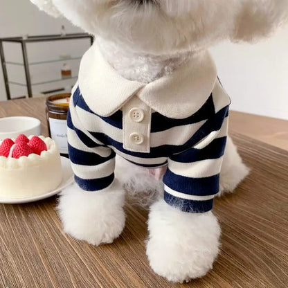 Dog Polo Shirt – Soft Breathable Cotton Pet Clothes