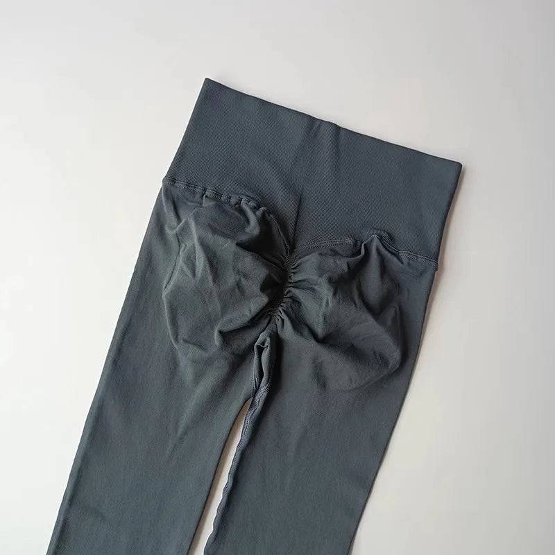 Seamless High Waist Yoga Leggings Women – Scrunch Butt Push Up Gym Pants