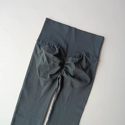 Seamless High Waist Yoga Leggings Women – Scrunch Butt Push Up Gym Pants
