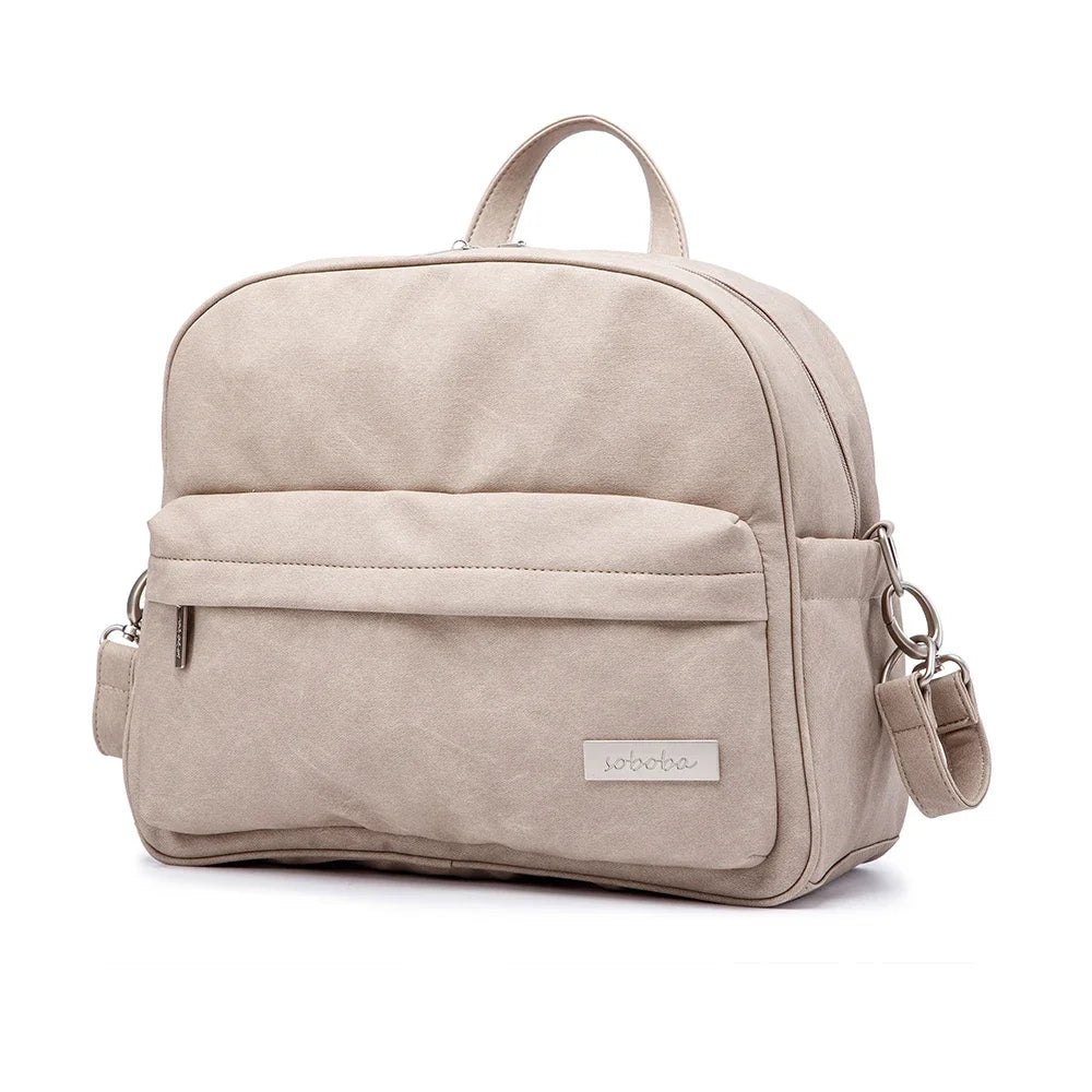 Soboba Diaper Backpack Waterproof Multi-Function Nappy Bag