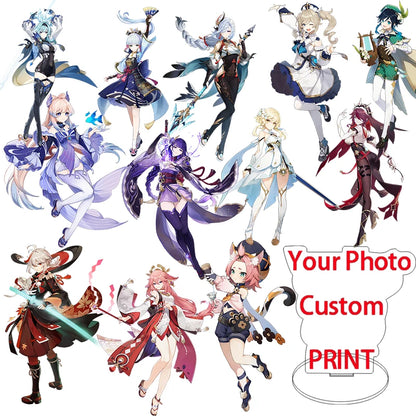 Custom Anime Acrylic Stand with Hologram Printing