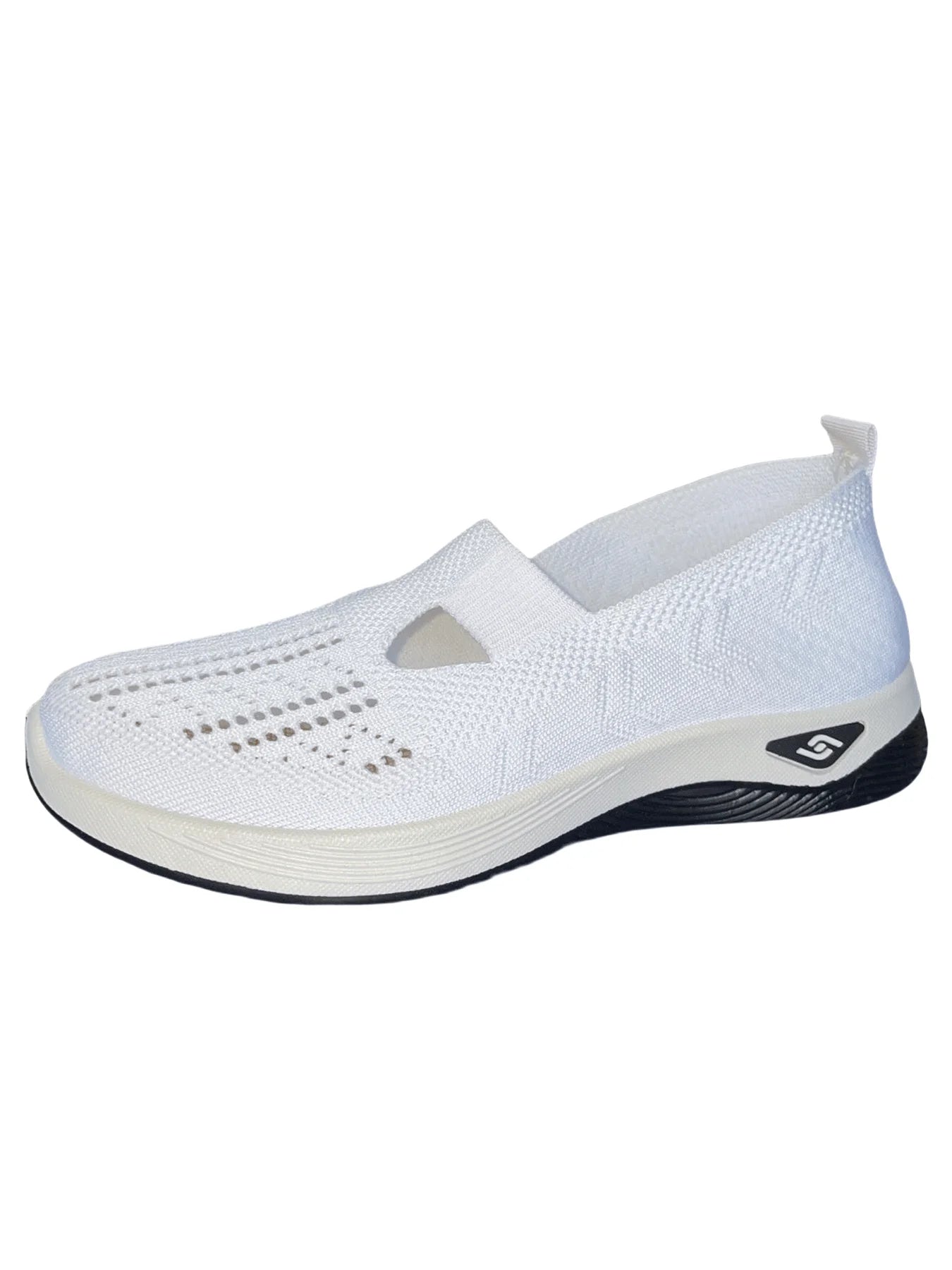 Women's Breathable Slip-On Sneakers – Lightweight Casual Walking Shoes