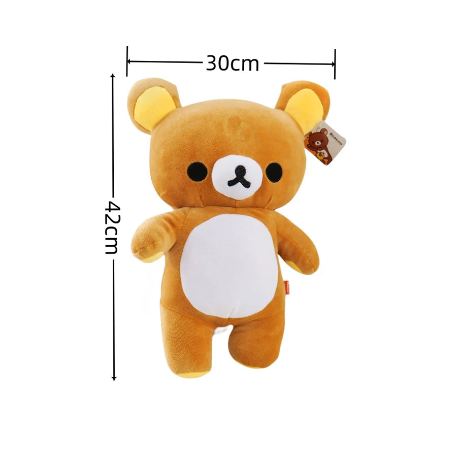 Rilakkuma Bear Plush Toy – Kawaii Soft Stuffed Animal, Multiple Sizes