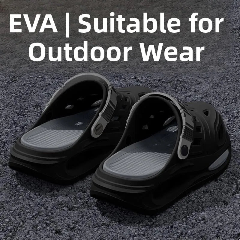 Men's EVA Outdoor Clog Sandals with Thick Anti-Slip Sole