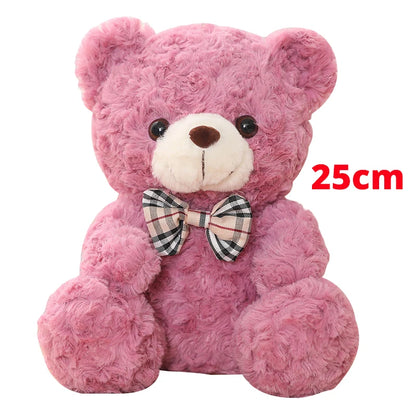 Kawaii Teddy Bear Plush Pillow – 35cm Stuffed Animal Doll