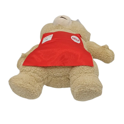 Ted Bear Plush Toy – 48cm Soft Stuffed Animal with Bow Tie